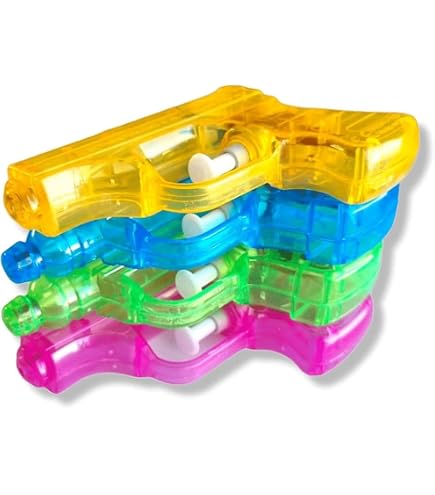 10 Pistolets à Eau Pour Enfants - Jeu Plage, Piscine, Extérieur - Lot Multicolore - 5