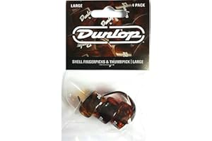JIM DUNLOP Dunlop Finger & Thumb Players Pack large, 1 Thumb,3 Fingerpicks - Zestaw kostek