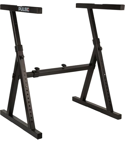 On-Stage Pro Heavy-Duty Folding-Z Keyboard Stand w/2nd Tier
