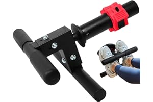 LEIKEFITNESS 'Tibialis Trainer Tib Bar Raise Machine Exercise Equipment Strength Training Ripping Lower Leg Muscles Workout Home Gym Fit 2'' Weight Plates'