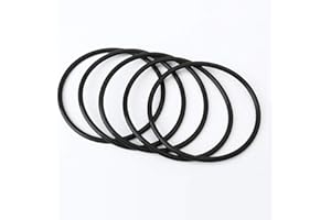 Boxonly 10 guarnizioni ad anello in gomma nitrilica, diametro esterno 92 mm, diametro interno 85 mm, larghezza 3,5 mm, guarnizione metrica, colore nero