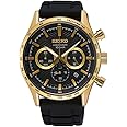 SEIKO Men's Analogue Quartz Watch with Silicone Strap SSB446P1