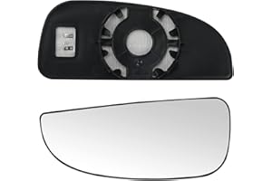 RASHION Spiegelglas Heizbar Kompatibel mit Jumper Ducato Boxer 2006-2020 Spiegelglas Außenspiegel Glas (Links)