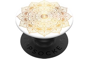 Popsockets PopGrip, 800455 Uchwyt do Telefonu, Uniwersalny, Golden Silence
