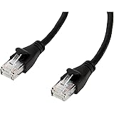 Amazon Basics Cavo patch Ethernet di Cat6 con connettori RJ45, 3 m, Nero
