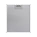 Produktbild Klarstein Aluminium-Fettfilter Austauschfilter für Dunstabzugshauben (26 x 32 cm, Klickverschluss, Aluminium) silber