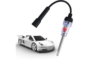 FRIEDWOHL Zündfunkenprüfer, Zündung Prüfer, Universal-Edelstahl-Kunststoff-Zündprüfgerät, Armature Diagnose Detektor, Auto Zündkerzenprüfer Für Kleine Motoren Autos Motorräder Rasenmäher