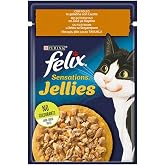 Felix Sensations Tavuk Havu&ccedil; Jel Pouch Kedi Konservesi 85 gr - FarmaPets