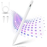 Tablet Telefon iPad Yazı &Ccedil;izim Kalemi + Yedek U&ccedil; Universal Pencil Dokunmatik Ekranlar i&ccedil;in Stylus Kalemler, Manyetik Evrensel