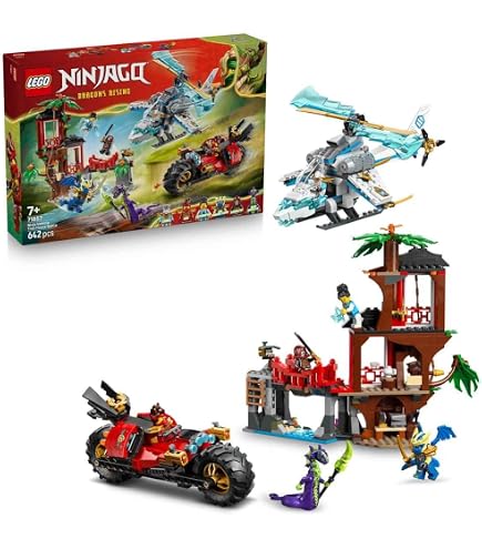 Lego The Keepers' Village Building Blocks for Kids, 8 Years and