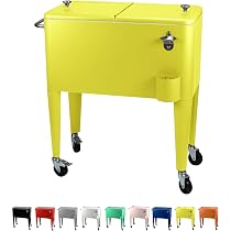 Keter Allibert Contenitore Refrigerante Con Cubi Di Ghiaccio 40L - Grafite, Resistente Agli Agenti Atmosferici