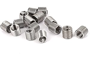 UXCELL sourcing map Filet rapporté Insert Fileté Filetage Réparation V-Coil Fil hélicoïdal M3 x 0,5 mm x 2D 15pcs