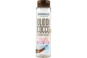 ‎BENVOLIO BENVOLIO 1938 KOKOSÖL Flüssig MCT ÖL Squeeze - 250 ml - Ketogene Lebensmittel, Keto Burn, Bulletproof Coffee, Low Carb Lebensmittel, Kokosnussöl Kokosfett Coconut Oil, Ketogen Tropfen