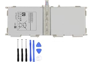 AUZNQEV AKKEE EB-BT530FBU Tablet Batería para Samsung Galaxy Tab 4 10.1" SM-T530 (WiFi) SM-T530NU SM-T531 (3G&WiFi) SM-T535 (3G, 4G/LTE&WiFi) SM-T537 P5220 EB-BT530FBC EB-BT530FBE 3.8V 6800mAh