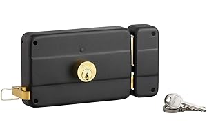 THIRARD - Serrure applique horizontale à double cylindre à tirage 140x90mm droite - 8115