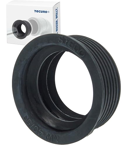Réduction Concentrique Geberit Silent-PP GTR 390.278.14.1 - Pour évacuation Eaux Usées, Isolation Phonique Renforcée