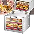GYDUHYE 400w Freeze Dryer, Freeze Dried Machine, 6/8/12 Layers+Timing: 0-12 H, Temperature: 35-90 ℃+6 Inch Fan Blade, 360° Fan, for Fruits, Vegetables, Meat, Seafood(Size:8layers)