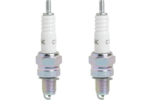 EuAcesry 2PCS Bougie NGK C7HSA, Bougie d'allumage, Général Bougie Allumage Boite C7HSA, pour Scooter, Mobylette et Moto