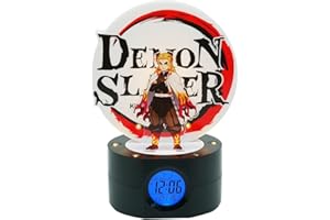 Teknofun – Offizielle Demon Slayer-Lizenz – Teknofun – – Offizielle Demon Slayer-Lizenz – RENGOKU 20 cm – Funktioniert mit 3 x AAA/USB-Kabel – Für Kinder ab 6 Jahren - Sammeln – 811753
