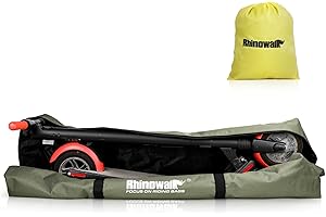 ENJOHOS Borsa Monopattino Elettrico per Trasporto Pieghevole Borsa Scooter da Viaggio Impermeabile per Xiaomi M365 Pro E-Scooter Accessori Monopattino Elettrico Scooter con Borsa Portaoggetti, Verde