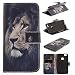 Produktbild Huawei P10 Lite Hülle 5.2 zoll,Wallet Brieftasche Tasche Schutzhülle mit Magnetverschluss Kartenfach Standfunktion für P10 Lite Huawei Etui -Löwe