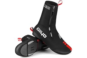 Lixada Copriscarpe da Ciclismo Invernali Impermeabile Antivento per Uomo Donne Copriscarpe Anti Scivolo Caldi per MTB Bicicletta da Strada, S-3XL