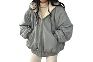 ASKSA Damska kurtka zimowa Baggy dwustronna parka z kapturem, ciepły polar, płaszcz zimowy, kurtka outdoorowa