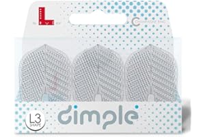 LSTYLE L3 Pro Dart Flights - mały standardowy kształt - do rzutek z miękką końcówką i stalową końcówką