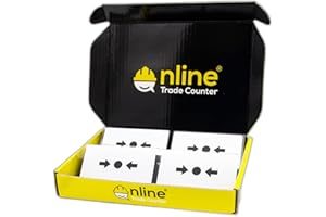 ONLINE TRADE COUNTER KG1 Break Glass Replacement For Emergency Fire Alarm, Access Control Call Points, Universal Fit For Most Manual Call Points (20)