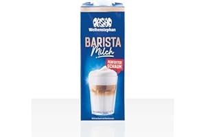 Weihenstephan Barista Milch 3% Fett, haltbare Vollmilch (12 x 1L)