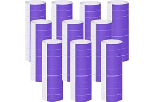 ‎BETTERJONNY 1000 Stück Eintrittsbänder, BetterJonny Wasserdicht Event Armbänder Papierarmbänder Bedruckbar Securebänder Ideal für Sicherheit bei Veranstaltungen Events Hochzeit (Lila)