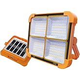 Jouis Solar G&uuml;neş Enerjili Kamp Lambası - IP66 Su Ge&ccedil;irmez Powerbank &Ouml;zellikli Şarj Edilebilir &Ccedil;ok Fonksiyonlu Projekt&ouml;r, SOS