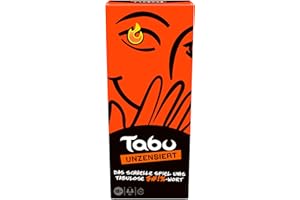 HASBRO GAMING Taboo Unzensiert, Partyspiel nur für Erwachsene, die scharfe Version des Klassikers, mit kostenlosem Online-Tool