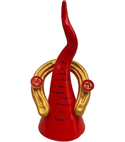 Ceramica Rambalena | Piatto decorativo da appendere a parete | Piatto in ceramica | Piatto da parete in terracotta rossa modello D23 | 100% fatto a mano | 17 x 17 x 3,8 cm