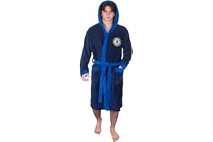 Chelsea FC officiel - Robe de chambre à capuche thème football - polaire - homme