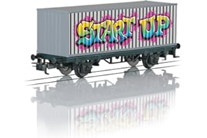 MÄRKLIN 44831 H0 - Carrello portacontainer "Graffiti", Ep.V, WS