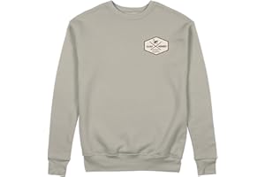 Surf Monkey Sudadera con Cuello Redondo Parches