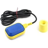 QWORK&reg; Rectangular Float Switch with 3 m Cable for Water Tank, Sump Pump