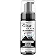 Glow & Clean Activated Charcoal Whitening Face Wash, Pore Minimizing, Reduce Pore Size, Remove Black Heads & Sebum, 100ml