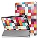 Produktbild iPad Pro 10.5 Hülle, HZSSEC Smart Cover Case Schutzhülle Tasche für Apple Neu iPad Pro 10,5" Display 2017 mit Leichte Ständer und Auto-Einschlaf/Aufwach, Zauberwürfel