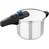 MONIX Veloce | 7 Litre Rapid Pressure Cooker, Stainless Steel | Suitable for all types of cookers, including induction