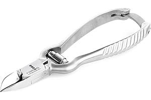 REMOS PROFESSIONAL BODY CARE REMOS Nail Pliers Made of Stainless Steel with Lock - for Thick toenails [14 cm]