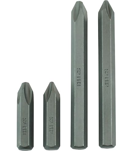 Laser 0303 Schlagbohrer-Set 1/2 Zoll - 7-teilig Mit Bits, Adapter Und Metallkoffer