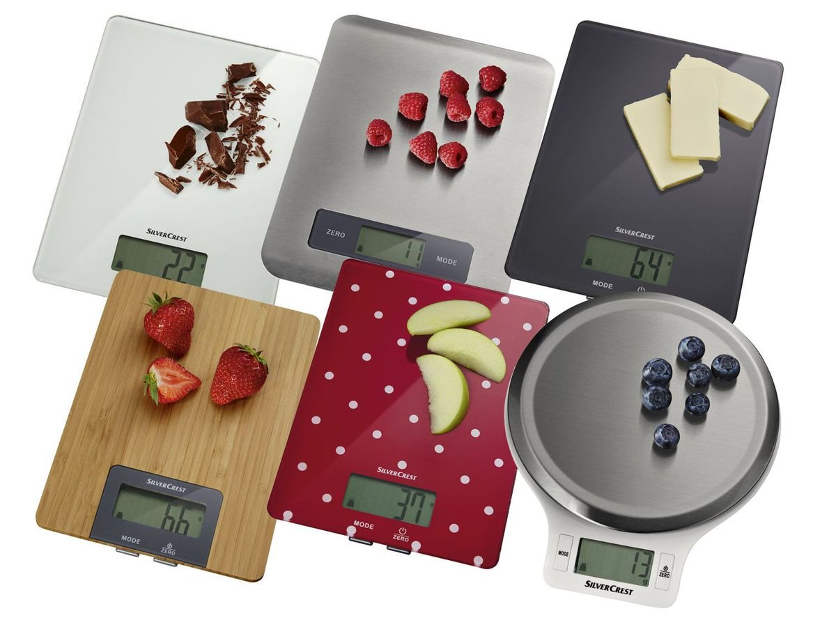 SilverCrest Electronic Digital Kitchen Weighing Measurement Scale Upto