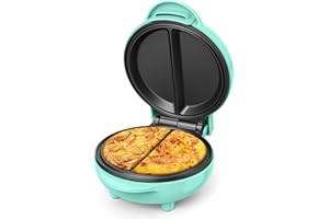 OSTBA APPLIANCE OSTBA Omelett Maker, 550W Mini Omelettbereiter für Omletes, Doppelseitige Erhitzung, Antihaft-Kochfeld, Leicht zu Reinigen, Kompaktes Design, Grün