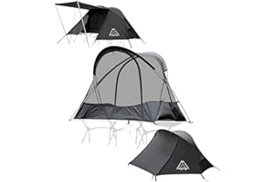 MTENPLAY TENPLAY Backpacking Tent 3.1kg Ultra-Lightweight, Quick Setup, PU5000mm Waterproof & Windproof, UV Protection, 70D Nylon,Aluminum Poles for Camping, Hiking, Mountaineering, Fishing, Hunting