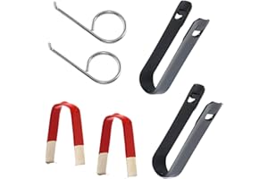 YURUIHKAO 6 PCS Wheel Bolt Cap Cover Remover Tool Set, Universal Tyre Nut Center Cover Cap Puller Tweezers Removal Tool, Durable Locking Wheel Nut Remover for Most Types Cars Wheels (Multicolor)