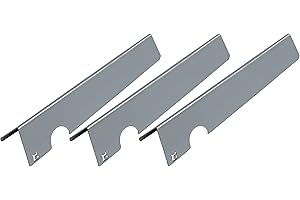 Grillclub 3X Edelstahl Aromaschiene für Weber Genesis 2 E-210 E-240 S-240 Gasgrill Flavorizer Bars/Made in Germany