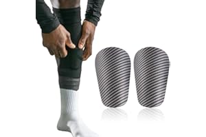 NHPY Mini Parastinchi Calcio Extra Grigio Scuro 10x6CM Bambino