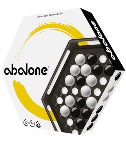 ABALONE nuova edizione ASMODEE gioco classico BIGLIE per 2 giocatori 2017 età 7